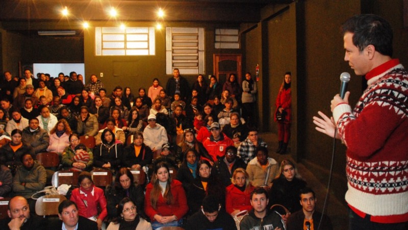 Evento em Bagé, que foi contemplada com 180 vagas.