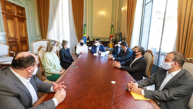 Leite anunciou nomes em transmiss&atilde;o ao vivo pela internet no gabinete do governador