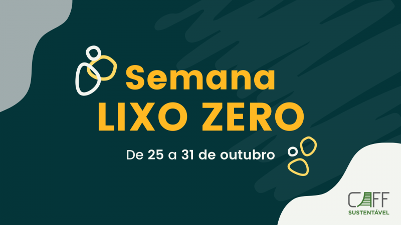 Iniciativa &eacute; uma decorr&ecirc;ncia da Semana Lixo Zero
