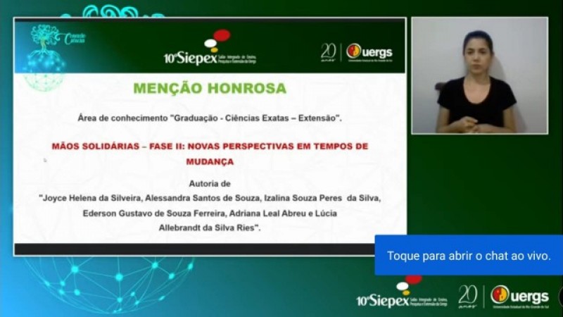 Projeto concorreu entre 539 inscritos no Siepex