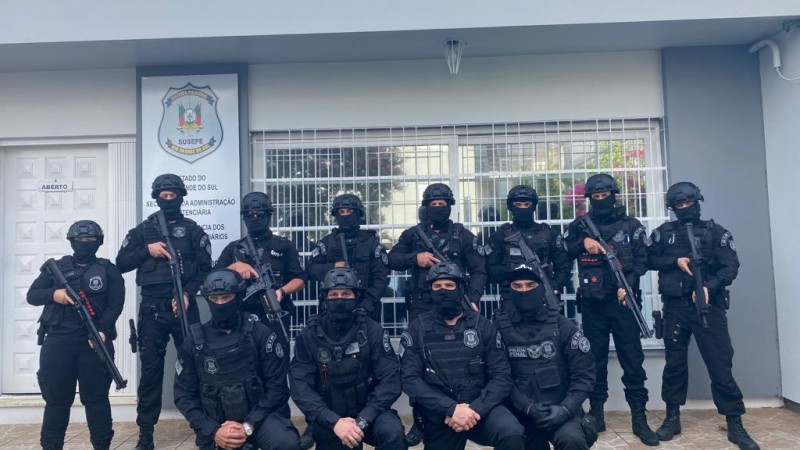 O GIR atua em intervenções regionais, contribuindo com o combate ao crime e a manutenção da ordem nas unidades prisionais