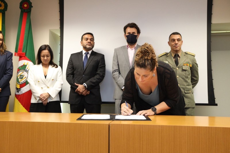 A coordenadora de Parcerias