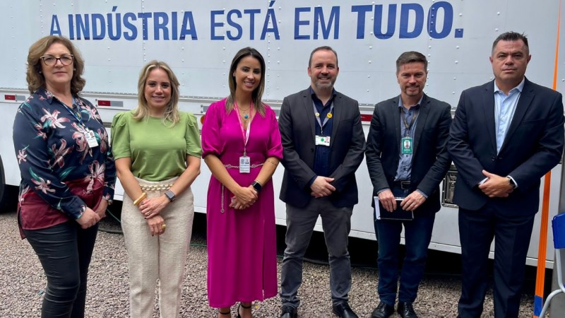 PEFL é a primeira unidade do RS a receber unidade móvel do Senai
