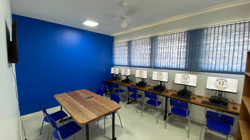 A revitalização do espaço foi realizada com o uso de mão de obra prisional e com recursos oriundos de doações