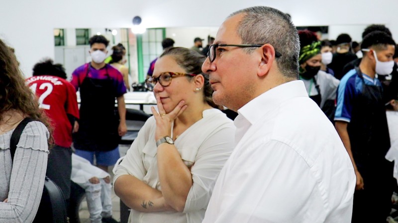 Representantes do BID, Rodrigo Pantoja e Fabiana Castro, vão visitar todos os Centros da Juventude