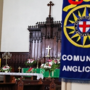 Reunião intinerante na Igreja Anglicana.
