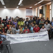 O encontro reuniu cerca de 150 representantes das quatro etnias indígenas do Rio Grande do Sul 