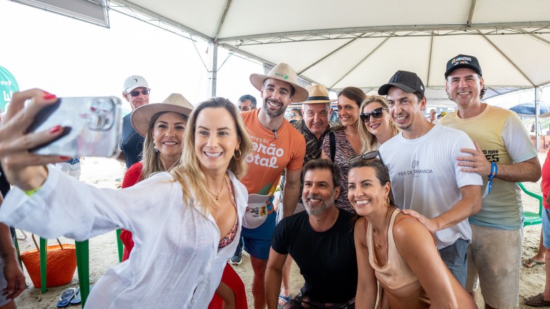 Governador Eduardo Leite participou do evento.