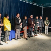 Autoridades participaram da mesa de abertura do evento.