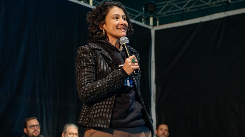 A secretária nacional da de Políticas sobre Drogas e Gestão de Ativos, Marta Machado, participou da abertura do evento.